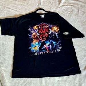 1998 DEADSTOCK Star Wars episode one tee (rare)